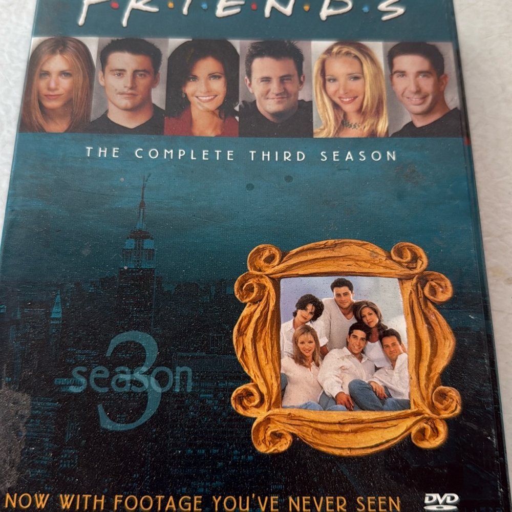 Friend’s  Complete Season 3 Dvds